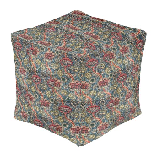 Vintage William Morris Wandle    Pouf