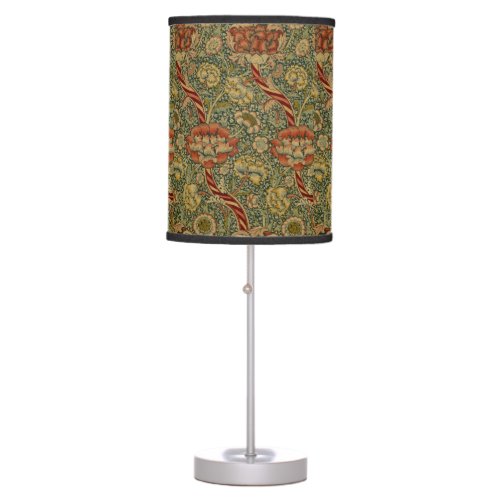 Vintage William Morris Wandle Table Lamp