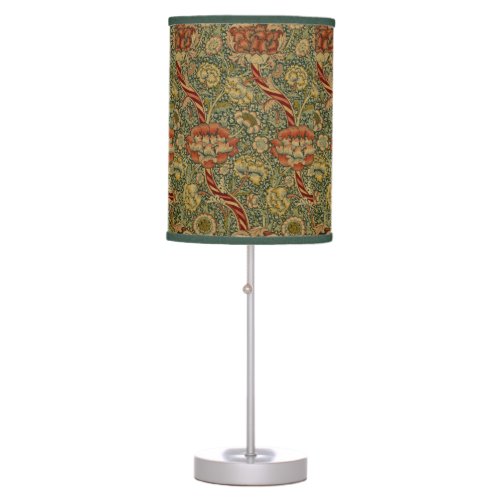 Vintage William Morris Wandle  Table Lamp