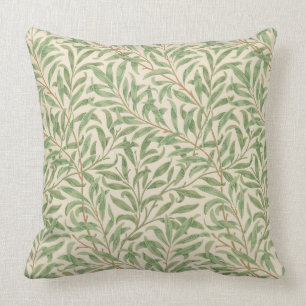 Vintage William Morris Willow Bough Throw Pillow
