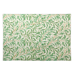 Vintage Willow Bough Ornament Illustration Cloth Placemat