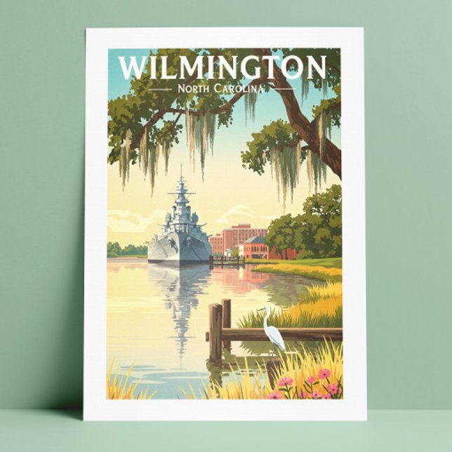 Vintage Wilmington North Carolina Postcard (Creator Uploaded)