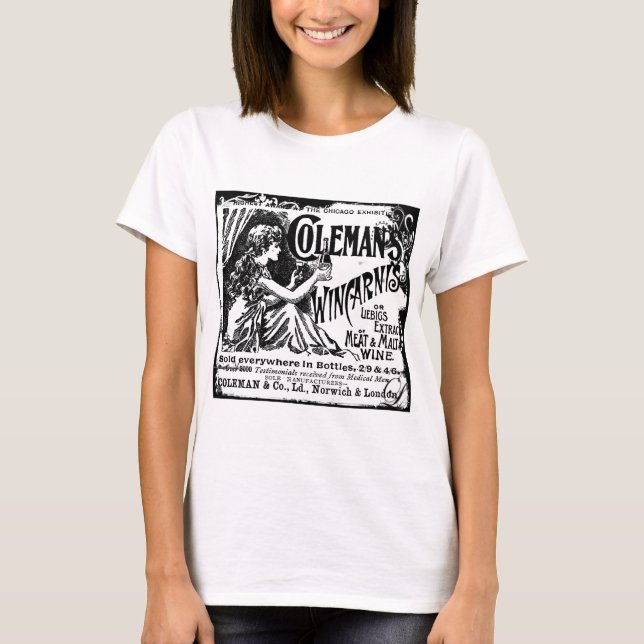 Vintage Wincarnis Tonic Ad T-Shirt (Front)