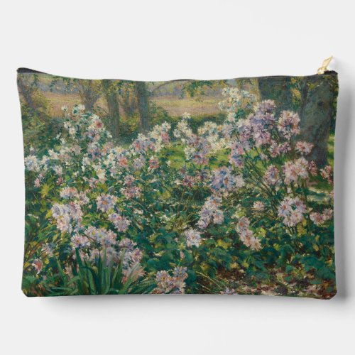 Vintage Windflowers Painting by Roger Donoho Accessory Pouch