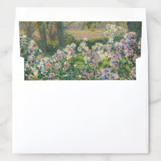 Vintage Windflowers Painting by Roger Donoho Envelope Liner