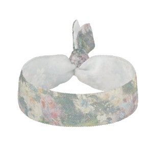 Vintage Windflowers Painting Floral Flowers Elastic Hair Tie