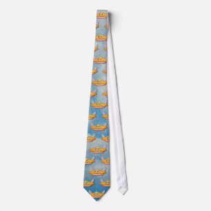 Vintage Winged Pie in the Sky Tie