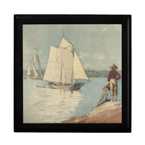 Vintage Winslow Homer Clear Sailing Gift Box