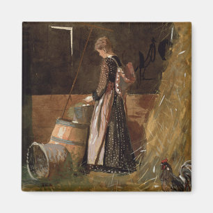 Vintage Winslow Homer Fresh Eggs Magnet