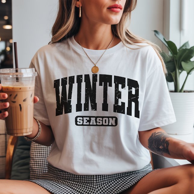 Vintage Winter Season Shirt, Freezing Season Tee (winter season shirt, winter season sweatshirt, retro winter fashion, vintage freezing season shirt,)