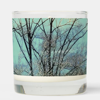 Vintage Wintry Candle