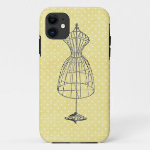 Vintage Wire Dress Frame iPhone 11 Case