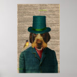 Vintage Wirehaired Pointing Griffon Poster at Zazzle