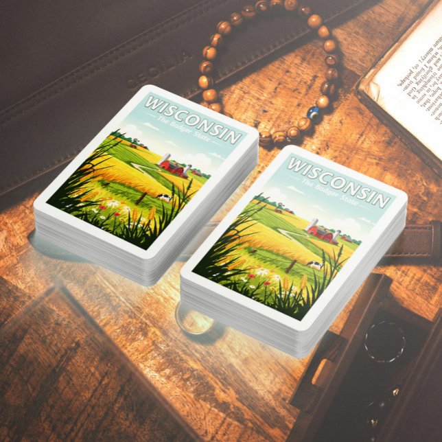 Vintage Wisconsin Poker Cards (Creator Uploaded)