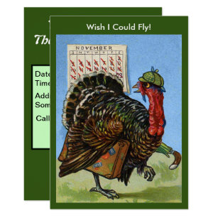 Turkey Bird Invitations Zazzle