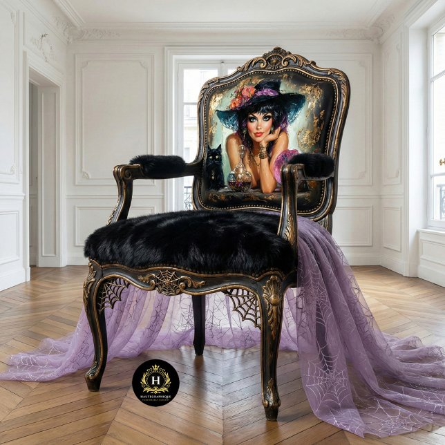 Vintage Witch Halloween Decoupage  Tissue Paper (Creator Uploaded)