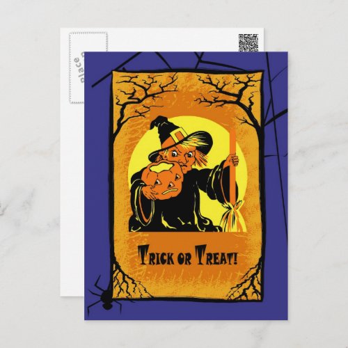 Vintage Witch Halloween Postcards