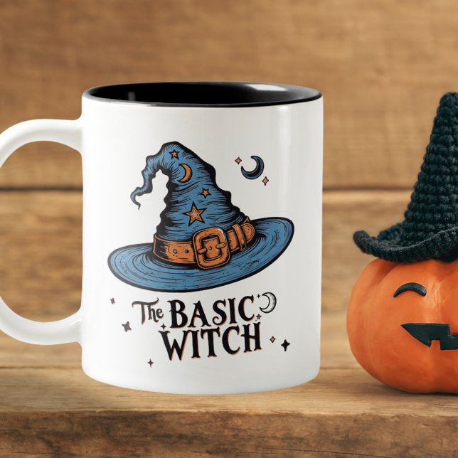 Vintage Witch Hat Halloween Coffee Mug (Creator Uploaded)