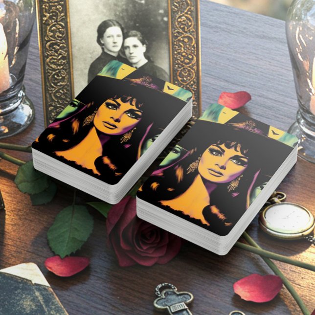Vintage Witch Poker Cards (Creator Uploaded)