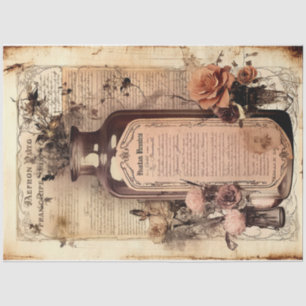 Vintage Witch Potion Design Series 15 Tissue Paper