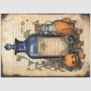 Vintage Witch Potion Design Series 4 Tissue Paper