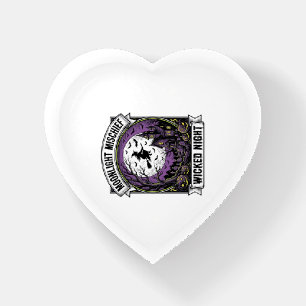Vintage Witch Shirt Moonlit Haunted Halloween Art_ Paperweight