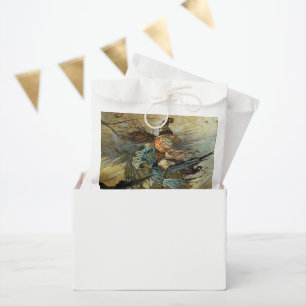 Vintage Witch Spooky Halloween Party  Favor Bag