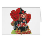 Vintage "Witch" Valentine (Front Horizontal)
