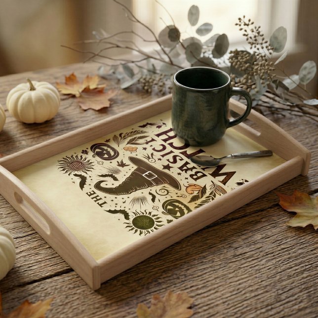 Vintage Witchcore Halloween Serving Tray (Creator Uploaded)
