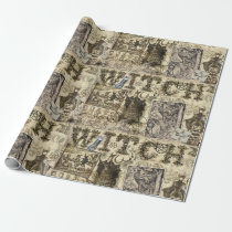 Vintage Witchcraft Wrapping Paper