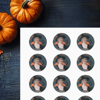 Vintage Witches Brew with Lobsters Classic Round Sticker