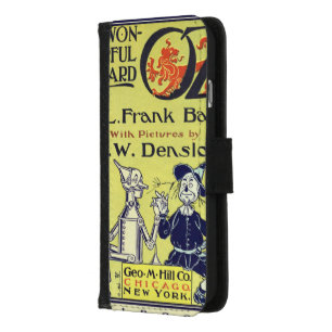 Vintage Wizard of Oz Book Cover Art, Title Page