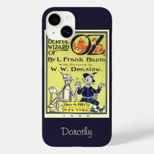 Vintage Wizard of Oz Book Cover Art, Title Page