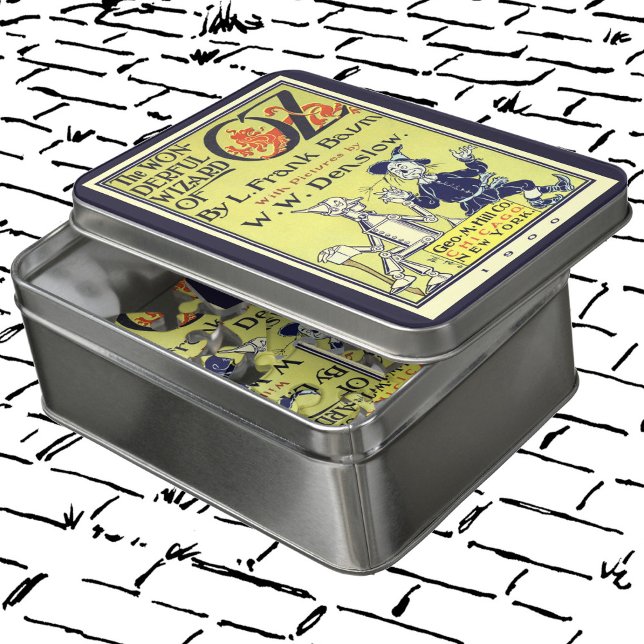 Vintage Wizard of Oz Book Cover Art, Title Page Jigsaw Puzzle (Creator Uploaded)