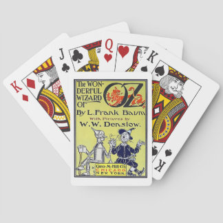 Vintage Wizard of Oz Book Cover Poker Cards