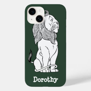 Vintage Wizard of Oz, Brave Cowardly Lion Case-Mate iPhone 14 Case