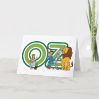 Vintage Wizard of Oz Characters and Text Letters