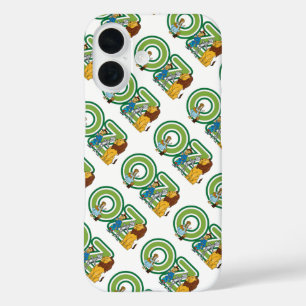 Vintage Wizard of Oz Characters and Text Letters iPhone 16 Case