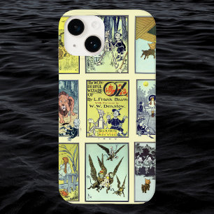 Vintage Wizard of Oz Characters, Yellow Brick Road Case-Mate iPhone 14 Case