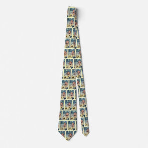 Vintage Wizard of Oz Characters, Yellow Brick Road Neck Tie