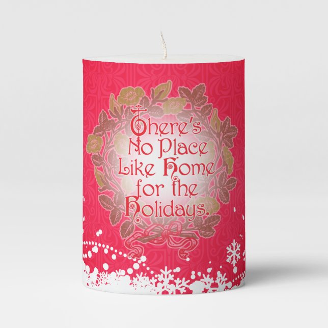 Vintage Wizard of Oz Christmas Candle (Front)