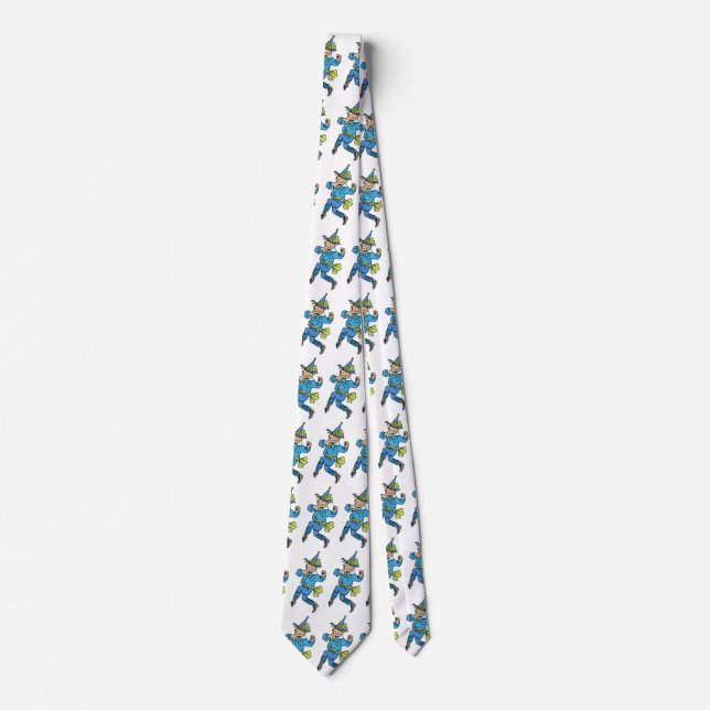 Vintage Wizard of Oz, Cute Dancing Boy Munchkin! Neck Tie (Front)