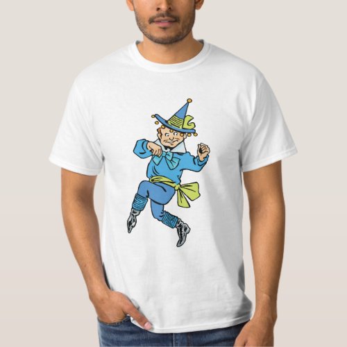 Vintage Wizard of Oz Cute Dancing Boy Munchkin T_Shirt