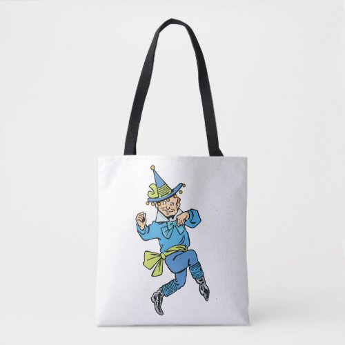 Vintage Wizard of Oz Cute Dancing Boy Munchkin Tote Bag