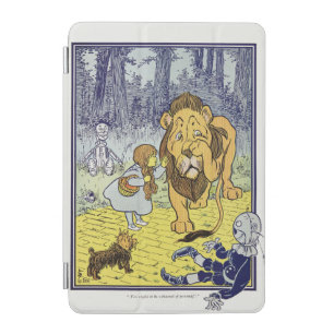 Vintage Wizard of Oz Dorothy and Cowardly Lion iPad Mini Cover