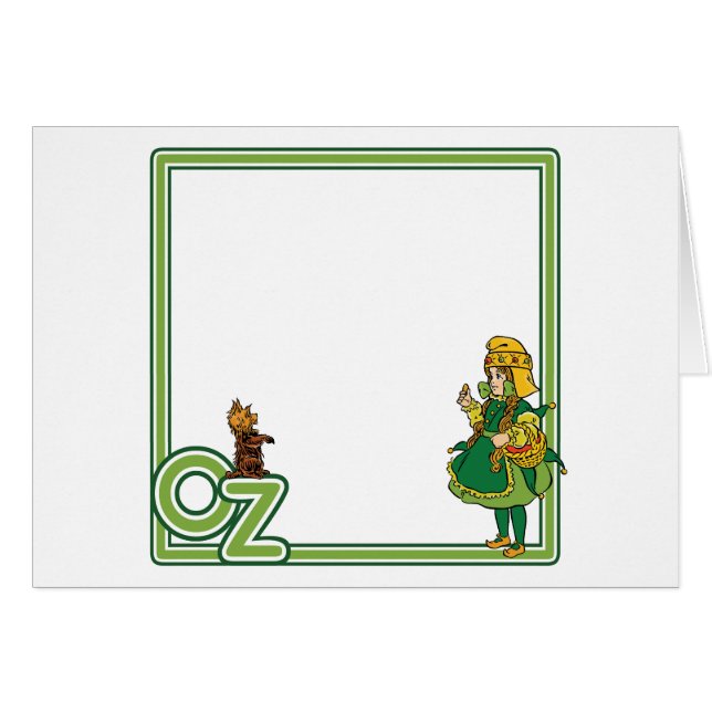 Vintage Wizard of Oz; Dorothy and Toto (Front Horizontal)