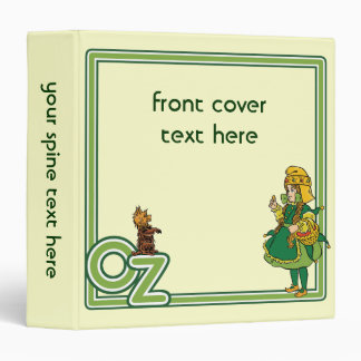 Vintage Wizard of Oz; Dorothy and Toto Binder