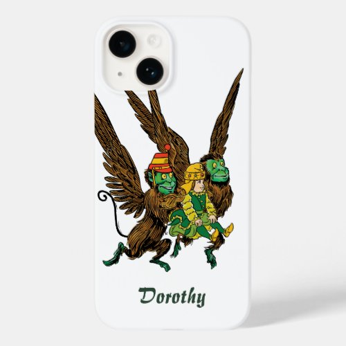 Vintage Wizard of Oz Dorothy Evil Flying Monkeys Case_Mate iPhone 14 Case