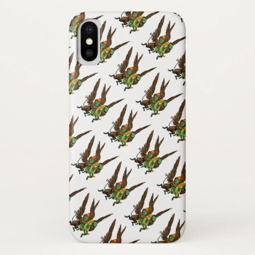 Vintage Wizard of Oz Dorothy Evil Flying Monkeys iPhone XS Case