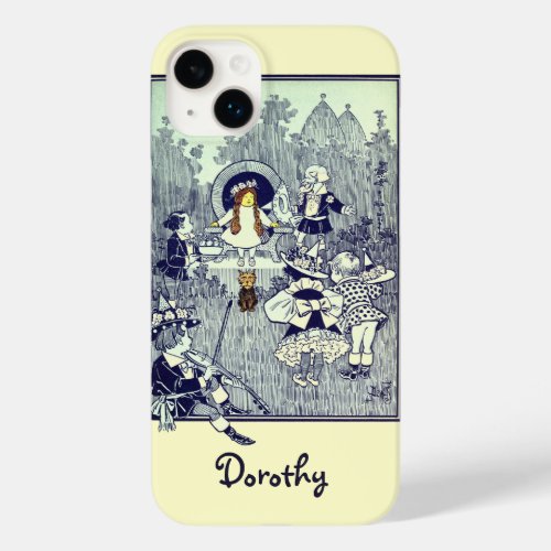 Vintage Wizard of Oz Dorothy Meets the Munchkins Case_Mate iPhone 14 Plus Case